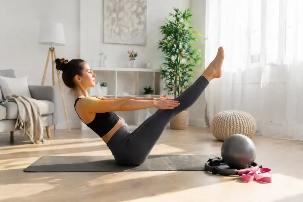 donna allenamento pilates